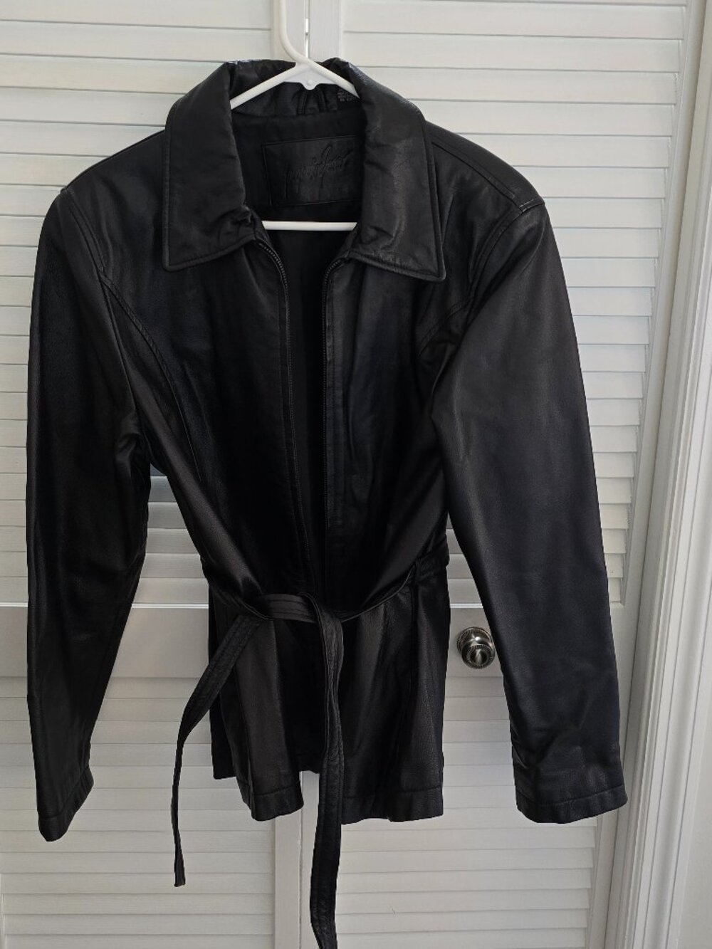 Jacqueline Ferrar Leather Jacket Medium